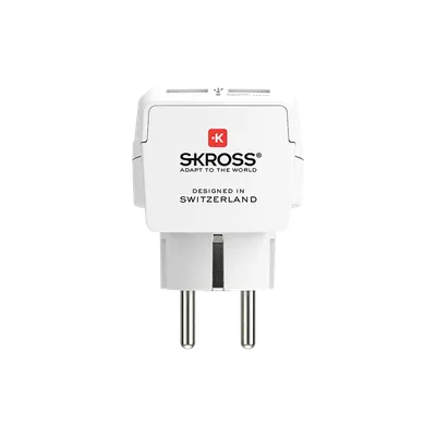 Skross USB-töpseli sivulta
